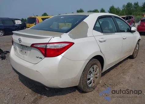 2014 Toyota Corolla Le Eco из США, поврежденный, VIN 5YFBPRHE6EP073508